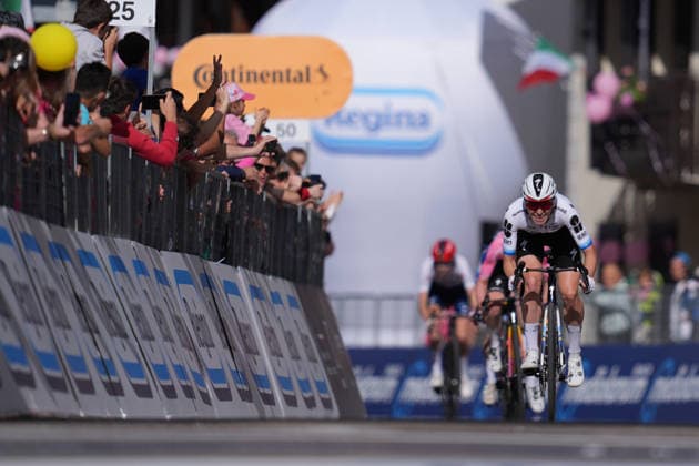 Netherlands™s Demi Vollering of FDJ United - Suez™s winner of stage during Stage 5 of the Giro d™Italia Women, from Longarone to Santo Stefano di Cadore, Italy, Wednesday, June 3, 2026  Copyright: xDavidexSpada LaPressex