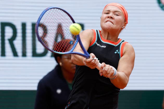 June 3, 2026, Paris, Paris, France: Diana SHNAIDER (-RUS) in action during the tennis Grand Slam of Roland Garros 2026, at Roland Garros Stadium - on June 3 2026 .Paris - France Paris France - ZUMAb253 20260603_zsp_b253_091 Copyright: xLoicxBaratouxx
