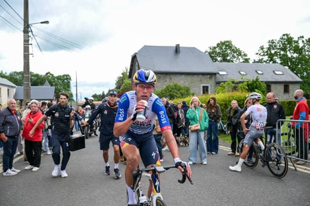 New Zealander Laurence Pithie of Red Bull-BORA-hansgrohe pictured after the third stage of the Tour De Wallonie cycling race, from Habay to Vaux-sur-SÃ»re (176,9 km), on Wednesday 03 June 2026. DAVIDxPINTENS  x175841475x
