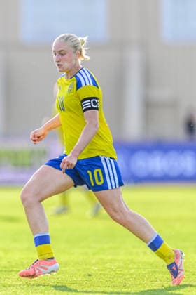 260603 Wilma Leidhammar of Sweden during the U23 womenÂ s International Friendly, Länderspiel, Nationalmannschaft football match between Sweden and Norway on June 3, 2026 in Kalmar. Photo: Suvad Mrkonjic BILDBYRAN COP 170 SM0467 fotboll football soccer fotball u23 under 23 sverige sweden norge norway dam bbeng Copyright: SUVADxMRKONJIC BB260603SM095