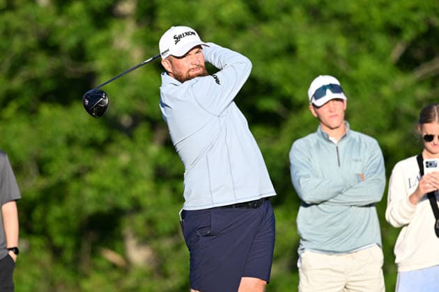 Golf, The Memorial Tournament in Dublin, Ohio, Training PGA, Golf Herren 2026: The Memorial Tournament Practice Rounds JUN 3 June 3, 2026: Shane Lowry (IRE) drives off the 1st tee in the Workday Golden Bear Pro Am in Dublin, Ohio. Brent Clark Cal Media (Credit Image: Â Brent Clark Cal Sport Media) Dublin Oh USA EDITORIAL USE ONLY Copyright: xx ZUMA-20260603_zma_c04_045.jpg BrentxClarkx csmphotothree492836
