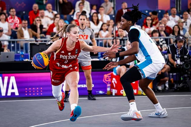 Basketball, FIBA 3x3 WM in Warschau, Frauen, Polen - Aserbaidschan #2 WARSZAWA 03.06.2026 KOSZYKOWKA 3X3 MISTRZOSTWA SWIATA AZERBEJDZAN - POLSKA WORLD CUP BASKETBALL 3X3 2026 AZERBAIJAN - POLAND NZ aleknsadra ziemborska, FOT. TOMASZ SOKOLOWSKI 058SPORT.PL NEWSPIX.PL --- newspix.pl 
