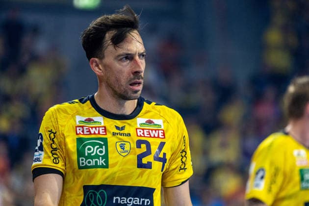 Handball, HBL, Rhein-Neckar Löwen - TSV Hannover-Burgdorf #4 HBL (Handball-Bundesliga), Saison 2025 26, 33. Spieltag: Rhein-Neckar Löwen gegen TSV Hannover-Burgdorf