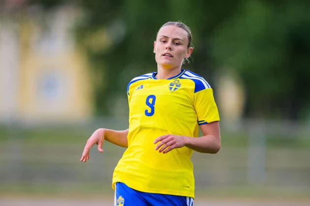 260603 Maja Bodin of Sweden during the U23 womenÂ s International Friendly, Länderspiel, Nationalmannschaft football match between Sweden and Norway on June 3, 2026 in Kalmar. Photo: Suvad Mrkonjic BILDBYRAN COP 170 SM0467 fotboll football soccer fotball u23 under 23 sverige sweden norge norway dam bbeng norge norway sverige sweden Copyright: SUVADxMRKONJIC BB260603SM132