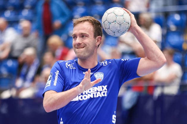 Handball, HBL, TBV Lemgo - SC DHfK Leipzig 2026.06.03, xkwix, Handball, HBL, TBV Lemgo Lippe - SC DHfK Leipzig, PHOENIX CONTACT arena, 33.Spieltag, Saison 2025 2026: Bobby Schagen (TBV Lemgo Lippe 14) Photo: xKamilxWilkowskixPressefotoKochx Nordrhein-Westfalen Deutschland