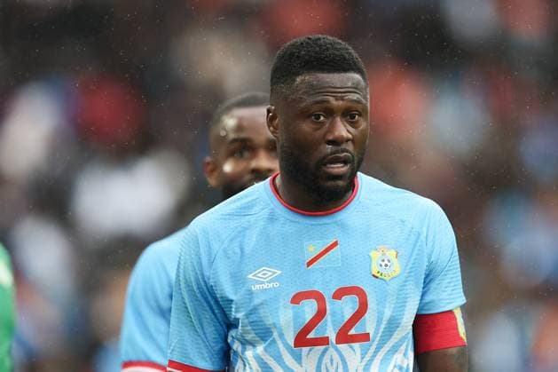 Fußball, Testspiel, DR Kongo - Dänemark #2 Congolese captain Chancel Mbemba pictured during a friendly soccer game between the national teams of DR Congo and Denmark, Wednesday 03 June 2026 in Liege, in preparation of the upcoming the 2026 World Cup. BRUNOxFAHY  x175850962x