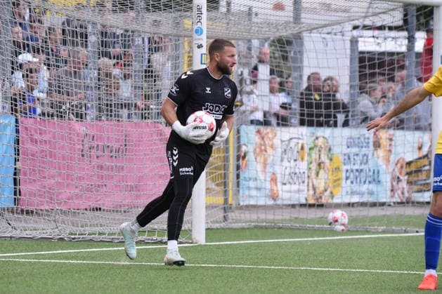 Fußball, Oberliga, Relegation, Eimsbütteler TV - SV Todesfelde #2 Fußball I Herren I Saison 2025 2026 I Aufstiegsrunde Regionalliga Nord I 2. Spieltag I Eimsbütteler TV - SV Todesfelde I 03.06.2026 Fabian Landvoigt ( 1, SVT, Torwart) (Nur zur redaktionellen Nutzung.) Hamburg Stadion Hoheluft, Lokstedter Steindamm 87 Hamburg Deutschland Copyright: xLobeca RobertoxSeidelx