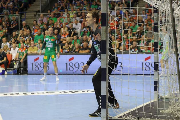 Handball, HBL, SC Magdeburg - VfL Gummersbach #3 03.06.2026, xtgx, Handball, Daikin HBL, SC Magdeburg - VfL Gummersbach v.l. Nikola Portner (Magdeburg, 80) Magdeburg