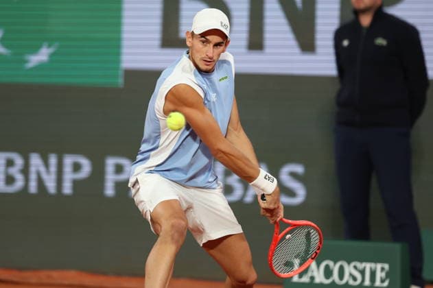 ROLAND GARROS 2026 Thierry Larret MAXPPP - PARIS (75) 03 06 2026 Thierry Larret Maxppp. Tennis. Roland Garros 2026. Internationaux de France de tennis. Stade Roland Garros, Paris (75). Le 3 Juin. Court Philippe CHATRIER : Matteo BERRETINI (ITA) vs Matteo ARNALDI (ITA). PARIS (75) STADE ROLAND GARROS PARIS ILE DE FRANCE FRANCE  Copyright: xMAXPPPxThierryxLarretx TLR202606032092 TLR202606032092