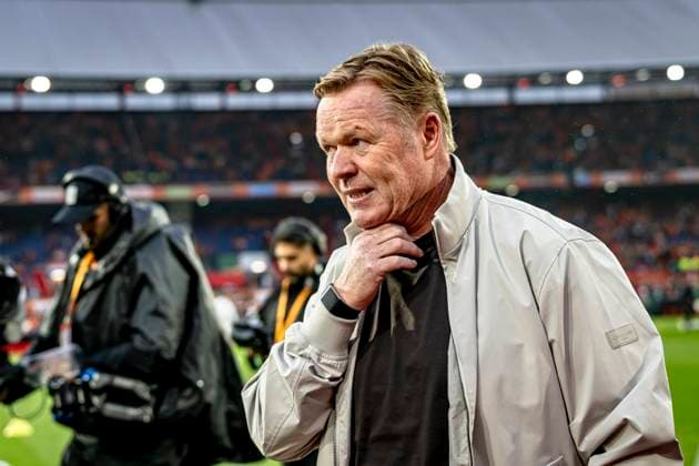 Fußball, Testspiel, Niederlande - Algerien #2 ROTTERDAM - National coach Ronald Koeman of the Netherlands during the 2026 World Cup friendly match between the Netherlands and Algeria at Stadium De Kuip on June 3, 2026, in Rotterdam, the Netherlands. (Photo by Stefan Koops EYE4IMAGES DeFodi Images) -