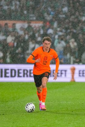 Fußball, Testspiel, Niederlande - Algerien #3 Friendly: Netherlands v Algeria Rotterdam - Mats Wieffer of The Netherlands during the International Friendly, Länderspiel, Nationalmannschaft between Netherlands v Algeria at De Kuip on 3 June 2026 in Rotterdam, Netherlands. Copyright: xTomxBodex
