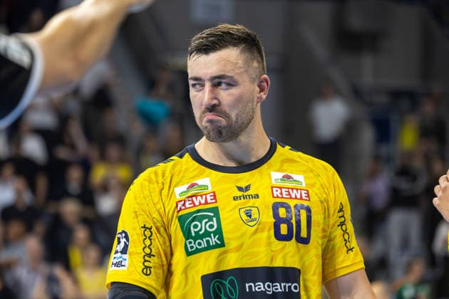 Handball, HBL, Rhein-Neckar Löwen - TSV Hannover-Burgdorf #4 HBL (Handball-Bundesliga), Saison 2025 26, 33. Spieltag: Rhein-Neckar Löwen gegen TSV Hannover-Burgdorf