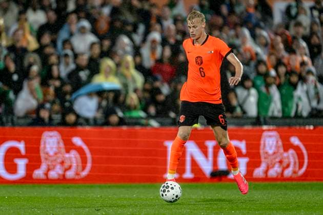 Fußball, Testspiel, Niederlande - Algerien #3 ROTTERDAM - Jan Paul van Hecke of the Netherlands during the 2026 World Cup friendly match between the Netherlands and Algeria at Stadium De Kuip on June 3, 2026 in Rotterdam, the Netherlands. (Photo by Stefan Koops EYE4IMAGES DeFodi Images) -