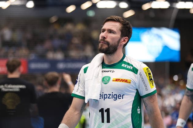 Handball, HBL, TBV Lemgo - SC DHfK Leipzig #5 2026.06.03, xkwix, Handball, HBL, TBV Lemgo Lippe - SC DHfK Leipzig, PHOENIX CONTACT arena, 33.Spieltag, Saison 2025 2026: Lukas Binder (SC DHfK Leipzig 11) schaut enttaeuscht Photo: xKamilxWilkowskixPressefotoKochx Nordrhein-Westfalen Deutschland