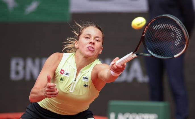Maja Chwalinska (POL), Damen Einzel, Women s Singles Tennis - French Open 2026 - Roland Garros - Paris - - France - 3 June 2026. Copyright: xJuergenxHasenkopfx