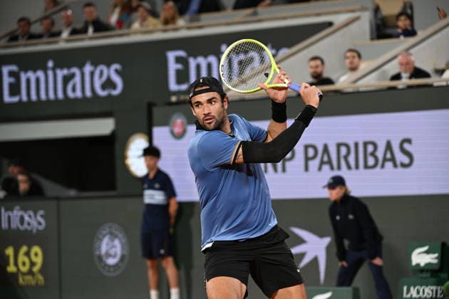 Tennis -Internationaux de France - Roland Garros 2026 - ITF - 03 06 2026 - Tennis -Internationaux de France - Roland Garros 2026 - ITF - 03 06 2026 - Matteo Berrettinni - Italie ParisFrance  Copyright: xChryslenexCaillaud psnewzx