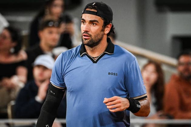 June 3, 2026, Paris, France, France: Matteo BERRETTINI of Italy during the eleventh day of the Roland-Garros 2026, French Open 2026, Grand Slam tennis tournament at Roland-Garros Stadium on June 03, 2026 in Paris, France. Paris France - ZUMAm308 20260603_zsp_m308_064 Copyright: xMatthieuxMirvillex