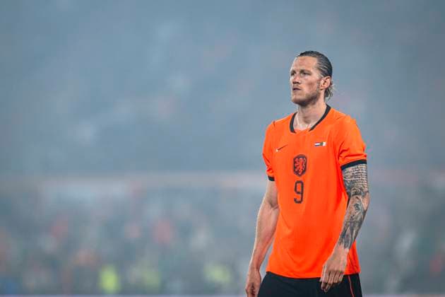 ROTTERDAM - Wout Weghorst of the Netherlands during the 2026 World Cup friendly match between the Netherlands and Algeria at Stadium De Kuip on June 3, 2026 in Rotterdam, the Netherlands. (Photo by Stefan Koops EYE4IMAGES DeFodi Images) -