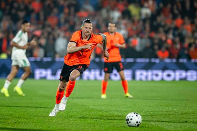 ROTTERDAM - Wout Weghorst of the Netherlands during the 2026 World Cup friendly match between the Netherlands and Algeria at Stadium De Kuip on June 3, 2026 in Rotterdam, the Netherlands. (Photo by Stefan Koops EYE4IMAGES DeFodi Images) -