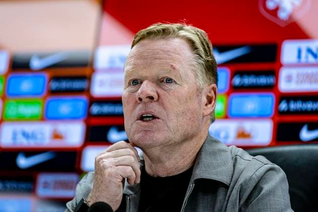 ROTTERDAM - National coach Ronald Koeman of the Netherlands during the 2026 World Cup friendly match between the Netherlands and Algeria at Stadium De Kuip on June 3, 2026, in Rotterdam, the Netherlands. (Photo by Stefan Koops EYE4IMAGES DeFodi Images) -
