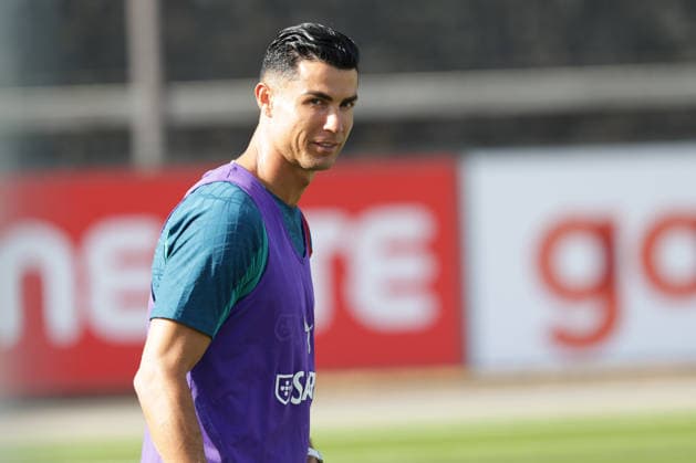 Training of the Portuguese national football team in the football city of Oeiras - Portugal, June 3, 2026, in Alges, Portugal. Cristiano Ronaldo (Portugal ,7) Copyright: HMBxMedia FernandoxSoares