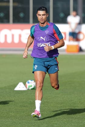 Training of the Portuguese national football team in the football city of Oeiras - Portugal, June 3, 2026, in Alges, Portugal. Cristiano Ronaldo (Portugal ,7) Copyright: HMBxMedia FernandoxSoares