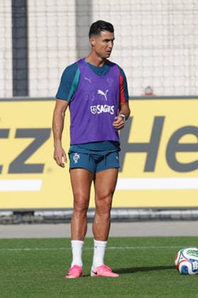 Training of the Portuguese national football team in the football city of Oeiras - Portugal, June 3, 2026, in Alges, Portugal. Cristiano Ronaldo (Portugal ,7) Copyright: HMBxMedia FernandoxSoares