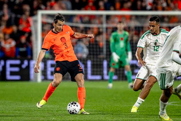 ROTTERDAM - Marten de Roon of the Netherlands during the 2026 World Cup friendly match between the Netherlands and Algeria at Stadium De Kuip on June 3, 2026 in Rotterdam, the Netherlands. (Photo by Stefan Koops EYE4IMAGES DeFodi Images) -
