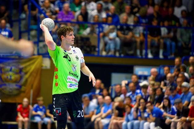 Fynn Jarik Hasenkamp (Emsdetten) Handball-Qualifikationsspiel zur 2.Liga EHV Aue - TV Emsdetten 36:44 am 3.6.2026 EHV Aue - TV Emsdetten