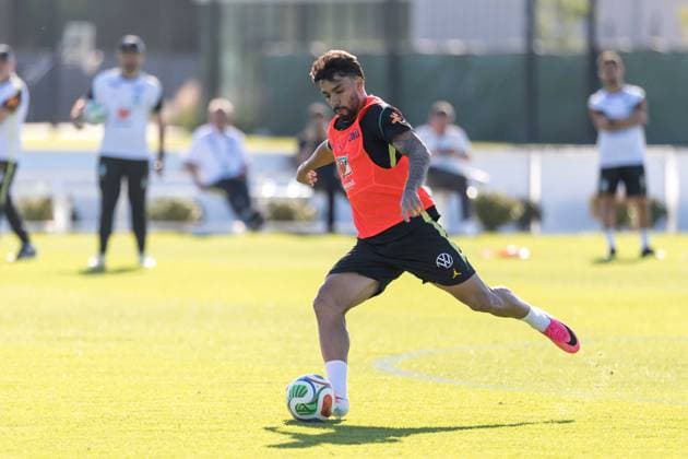 The Brazilian national team, Nationalteam during training in New Jersey, United States. Paqueta of the Brazilian national team during training at the New York Red Bulls Training Center in Columbia Park, in the city of Morristown, New Jersey, United States, this Wednesday, June 3, 2026. Morristown Columbia Park NJ UNITED STATES Copyright: xWilliamxVolcovx