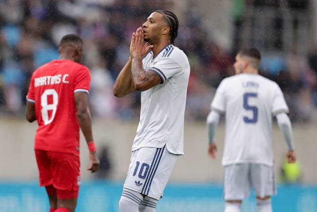 Cher Ndour (Italien 10) ist enttaeuscht, frustriert, Entaeuschung, Frust, Emotionen Fussball, Saison 2025-2026, Freundschaftsspiel, Länderspiel 03.06.2026 Nationalmannschaft Luxemburg - Italien (LUX vs ITA) Stade de Luxembourg, Luxemburg
