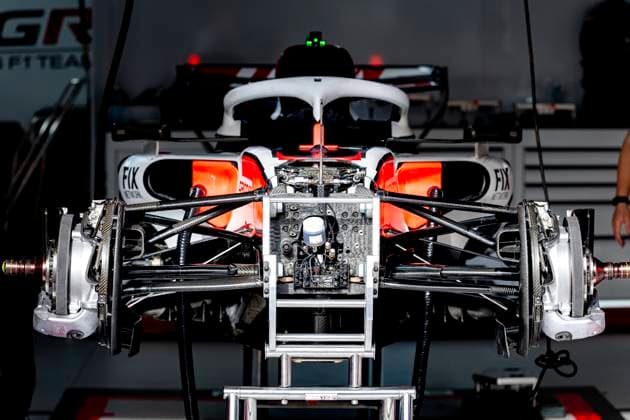 MONACO - The car of Formula 1 driver Oliver Bearman of TGR Haas F1 Team in the pit box during the Formula 1 Monaco Grand Prix on the Monaco Street Circuit on June 4, 2026 in Monaco, Monaco. (Photo by DeFodi Images) -