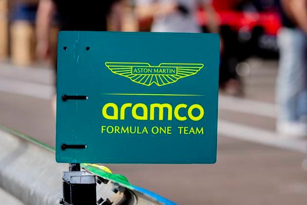 MONACO - Pit board of Aramco Formula One Team during the Formula 1 Monaco Grand Prix on the Monaco Street Circuit on June 4, 2026 in Monaco, Monaco. (Photo by DeFodi Images) -