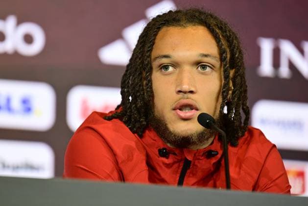 Belgian national football team - FIFA World Cup, WM, Weltmeisterschaft, Fussball 2026 - media activities 04 06 2026 TUBIZE, BELGIUM - JUNE 04 : Moreira Da Silva Diego defender of Belgium pictured during a press conference, PK, Pressekonferenz at the training grounds of the Royal Belgian Football Association ahead of the FIFA World Cup 2026 on June 4, 2026 in Tubize, Belgium, 04 06 2026 Tubize Belgium  Copyright: xJanxDexMeuleneirx