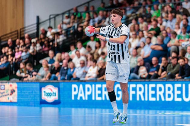 Rasmus Ankermann (THW Kiel, 22) GER, GWD Minden vs. THW Kiel, Handball, 1. Bundesliga, 33. Spieltag, Spielzeit 2025 2026, 03.06.2026 GER, GWD Minden vs. THW Kiel, Handball, 1. Bundesliga, 33. Spieltag, Spielzeit 2025 2026, 03.06.2026 Minden Copyright: xEibner-Pressefoto JanxRollingerx EP_JSK