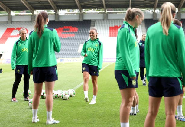 Republic of Ireland WNT Squad Training, SuperValu Pairc Ui Chaoimh, Cork 4 6 2026 Katie McCabe Katie McCabe 4 6 2026  Copyright: x INPHO TomxMaherx ISS_9871