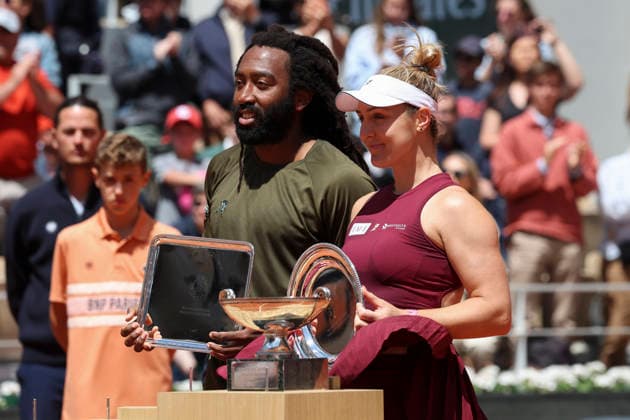 TENNIS : Roland Garros 2026 - 04 06 2026 Sara Errani (ITA) - Andrea Vavassori (ITA) Vs Gabriela Dabrowski (CAN) - Evan King (USA) ParisFrance  Copyright: xMichaelxBaucherx