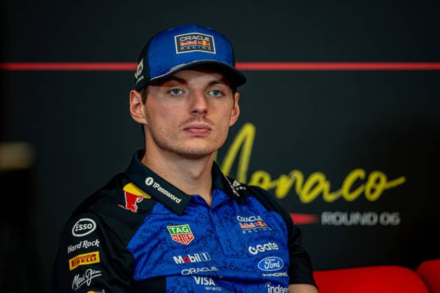 Formula One GP Monaco. Thursday, June 04, 2026 Max Verstappen 3, Oracle Red Bull Racing in the press conference, PK, Pressekonferenz ; Formula One GP Monaco. Thursday, June 04, 2026 Copyright: xBEAUTIFULxSPORTS Erlhofx