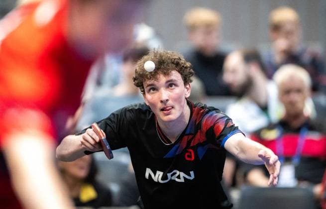TISCHTENNIS TT-FINALS 2026 IN ERFURT ** NUR FÜR REDAKTIONELLE ZWECKE ** EDITORIAL USE ONLY **<p>04 06 2026-Erfurt: 94. Nationale Deutsche Meisterschaften Damen Herren im Rahmen der Deutschen TT-Finals Deutsche Meisterschaften Jugend 19 im Foto: Timo Seidel (Post SV Zeulenroda) ( Deutschland Thueringen Erfurt Copyright: SaschaxFromm