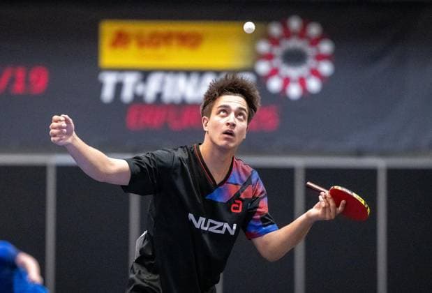 TISCHTENNIS TT-FINALS 2026 IN ERFURT ** NUR FÜR REDAKTIONELLE ZWECKE ** EDITORIAL USE ONLY **<p>04 06 2026-Erfurt: 94. Nationale Deutsche Meisterschaften Damen Herren im Rahmen der Deutschen TT-Finals Deutsche Meisterschaften Jugend 19 im Foto: Till Berbig (USV Jena) ( Deutschland Thueringen Erfurt Copyright: SaschaxFromm