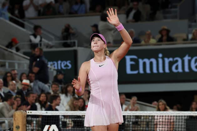 TENNIS : Roland Garros 2026 - 04 06 2026 Marta Kostyuk (UKR) Vs Mirra Andreeva ParisFrance  Copyright: xMichaelxBaucherx