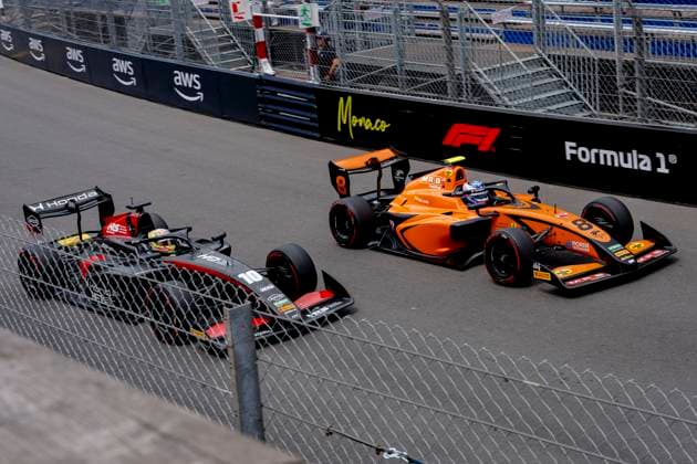 MONACO - during the Formula 3 Monaco Grand Prix on the Monaco Street Circuit on June 4, 2026 in Monaco, Monaco. (Photo by DeFodi Images) -