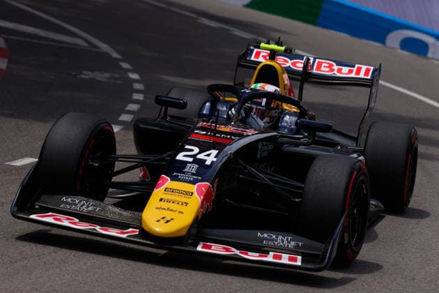 Formula 3 Championship - Round 2 Monaco - Practice Fionn McLaughlin of Ireland and Hitech TGR (24) on track during practice ahead of Round 2 Monaco of the Formula 3 Championship at Circuit de Monaco on June 4, 2026, in Monte-Carlo, Monaco. Monte-Carlo Circuit de Monaco Monte-Carlo Monaco RL_F1GPMCO_2K26_000040 Copyright: xRicardoxLarreinax