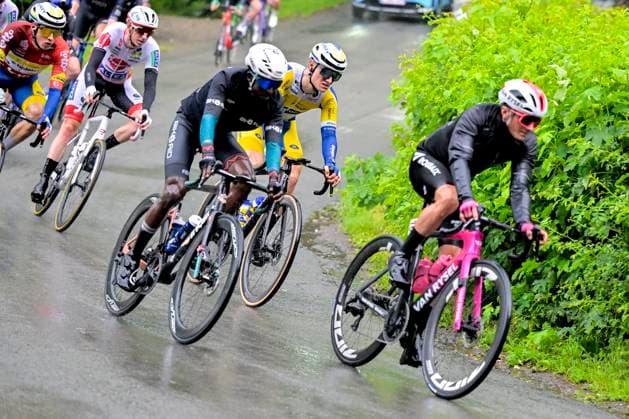 Tour de Wallonie 2026 Stage 4 EUPEN, BELGIUM - JUNE 04 : Rider of Team Flanders - Baloise during stage 4 of the 47th edition of Ethias Tour de Wallonie an UCI ProSeries 2.Pro cycling road race stage for Men Elite of 166.7 km with start in Dison and finish in Eupen on June 4, 2026 in Eupen, Belgium, 04 06 2026 ( Motordriver Pieter Van Herzele - Eupen Belgium  Copyright: xSesx