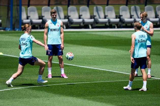 World Cup 2026 Greensboro , USA 20260604 Training with the Norwegian mens national football team at The University of North Carolina Greensboro UNCG Photo Fredrik Varfjell NTB Greensboro USA EDITORIAL USE ONLY RESTRICTED USE FOR BETTING COMPANIES  Copyright: xFredrikxVarfjellx xNTBx