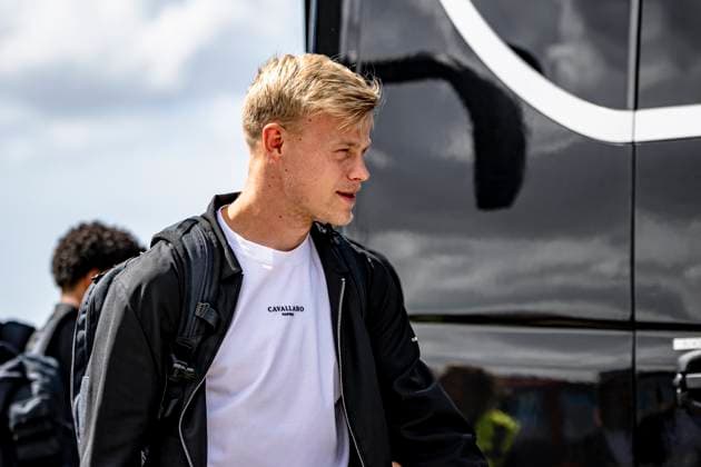 AMSTERDAM - Jan Paul van Hecke of the Netherlands during the Dutch national team, Nationalteam departs for the 2026 World Cup at Schiphol Airport on June 2, 2026 in Amsterdam, Netherlands. (Photo by Stefan Koops EYE4IMAGES DeFodi Images) -