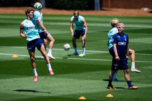 World Cup 2026 Greensboro, USA 20260604 Training with the Norwegian mens national football team at The University of North Carolina Greensboro UNCG Photo Fredrik Varfjell NTB Greensboro USA EDITORIAL USE ONLY RESTRICTED USE FOR BETTING COMPANIES  Copyright: xFredrikxVarfjellx xNTBx