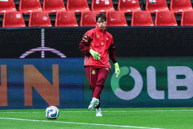 Fussball, WM-Qualifikation Europa (Frauen) Saison 2026 Abschlusstraining Deutschland vor dem Spiel gegen Norwegen 04.06.2026, RheinEnergeieSTADION Ann-Kathrin Berger (Germany, 1) Köln RheinEnergieSTADION Nordrhein-Westfalen Deutschland