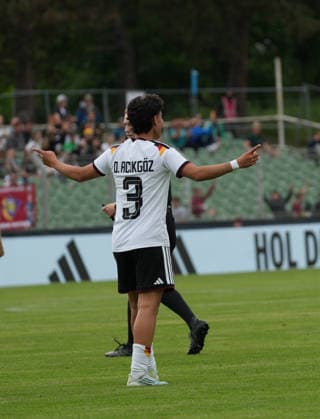 Dilara Acikgöz (Germany U23F, 03) scores Germany U23 goal 04.06.2026, Germany Women U23 vs Denmark Women U23, Deutschland Frauen U23 gegen Dänemark Frauen U23, Fussball, International Friendly, Länderspiel, Nationalmannschaft GER, Leipzig, Alfred-Kunze-Sportpark DFL regulations prohibit any use of photographs as image sequences and or quasi-video. Leipzig Alfred-Kunze-Sportpark Sachsen GER Copyright: xBillmanxDubex