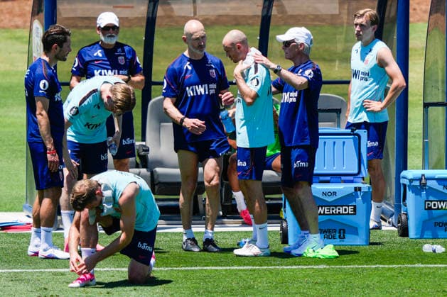 World Cup 2026 Greensboro, USA 20260604 Training with the Norwegian mens national football team at The University of North Carolina Greensboro UNCG Photo Fredrik Varfjell NTB Greensboro USA EDITORIAL USE ONLY RESTRICTED USE FOR BETTING COMPANIES  Copyright: xFredrikxVarfjellx xNTBx